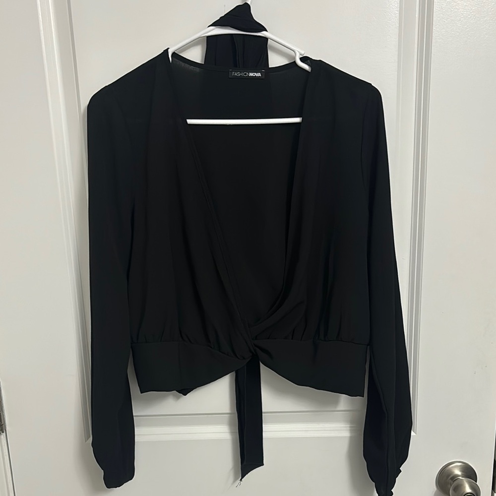 Fashion Nova Black Women's Top